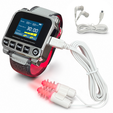 650nm Cold Laser Therapy Watch with Wrist Nasal Ear Irradiation