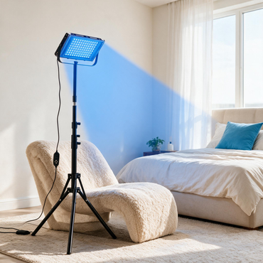 96W 96pcs LED Tanning Lamp for Face and Body Blue Light Therapy