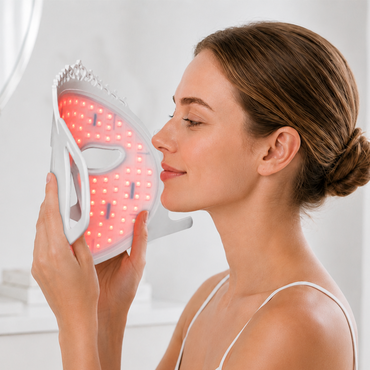 7 Color Flexible Silicone LED Red Light Therapy Mask