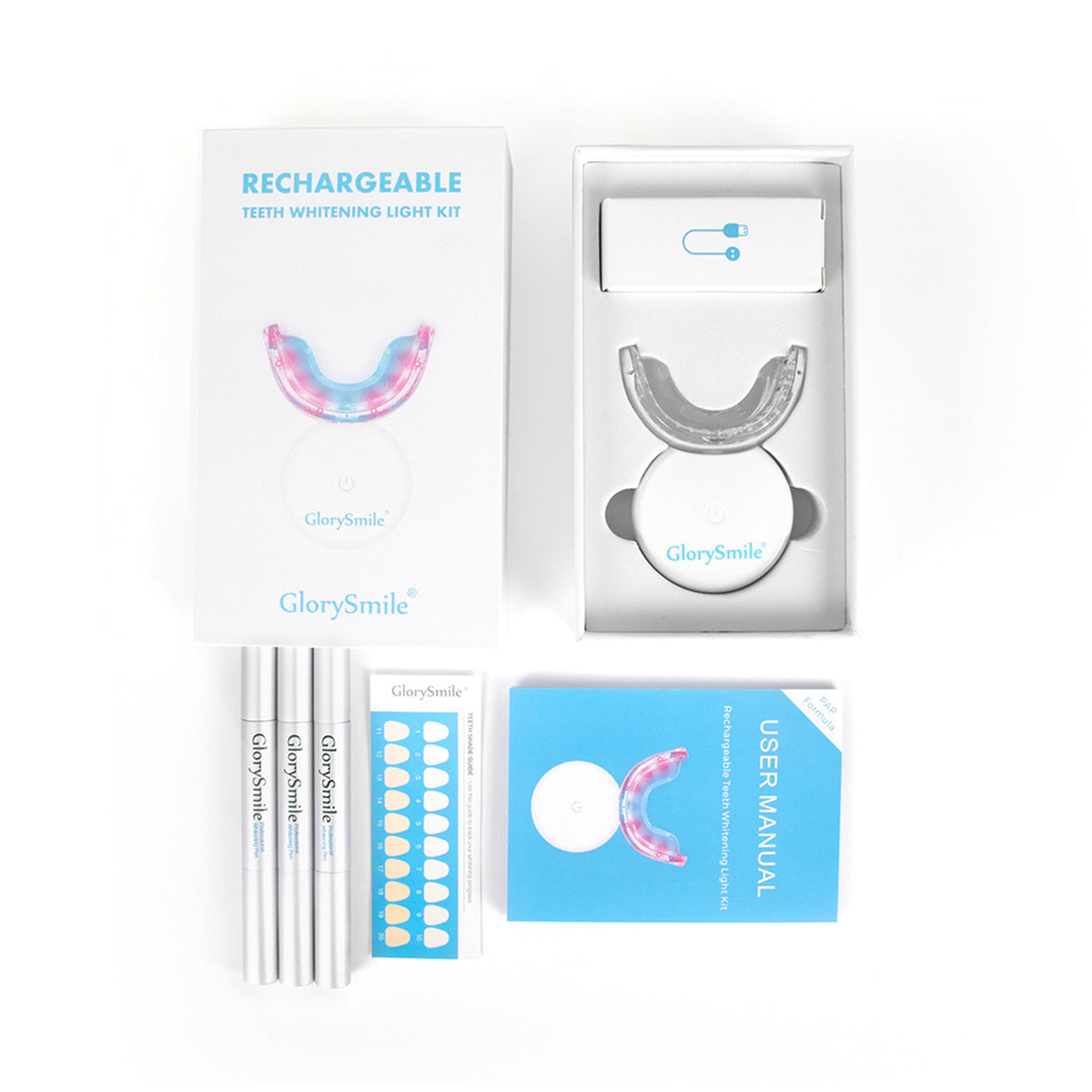 32 LEDs Rechargeable Wireless Teeth Whitening Light