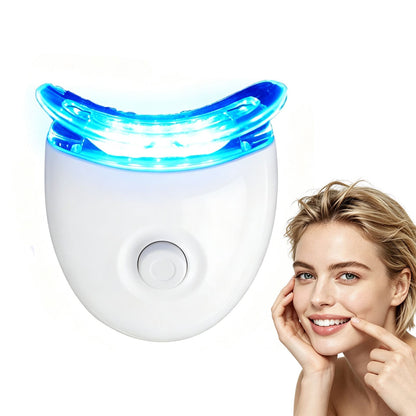 LED Teeth Whitening Home Kit with Gel & Mouth Trays