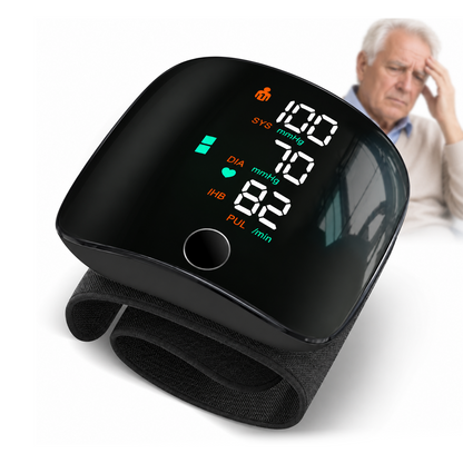 Wrist Blood Pressure Monitor Automatic Digital BP Machine