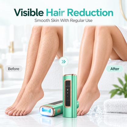 Ice Cool IPL Laser Hair Removal Device | Painless Green