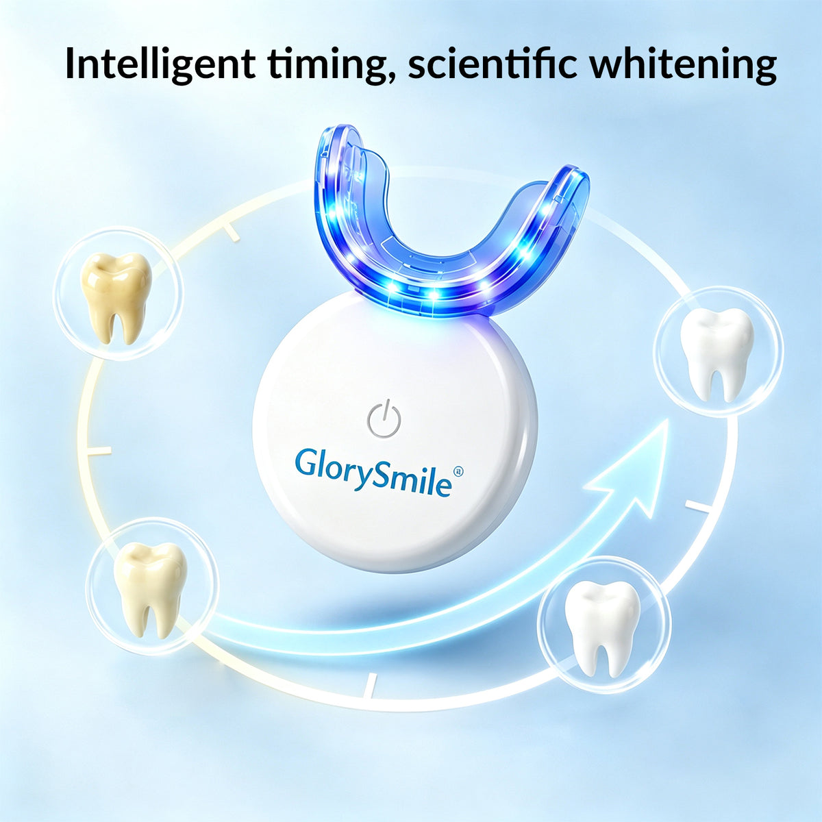 32 LEDs Rechargeable Wireless Teeth Whitening Light