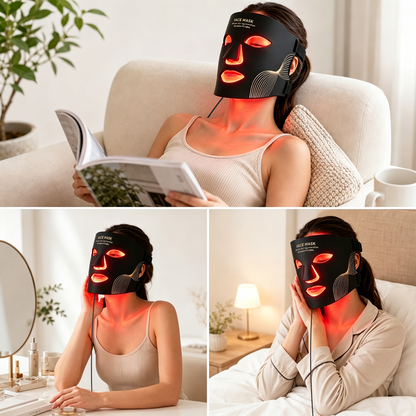 7 Color LED Light Therapy Face Mask for Skin Renewal