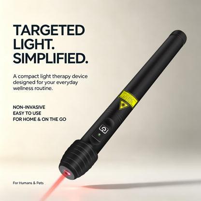 500mW 808nm Cold Laser Therapy Pen for Human & Pet Pain Inflammation