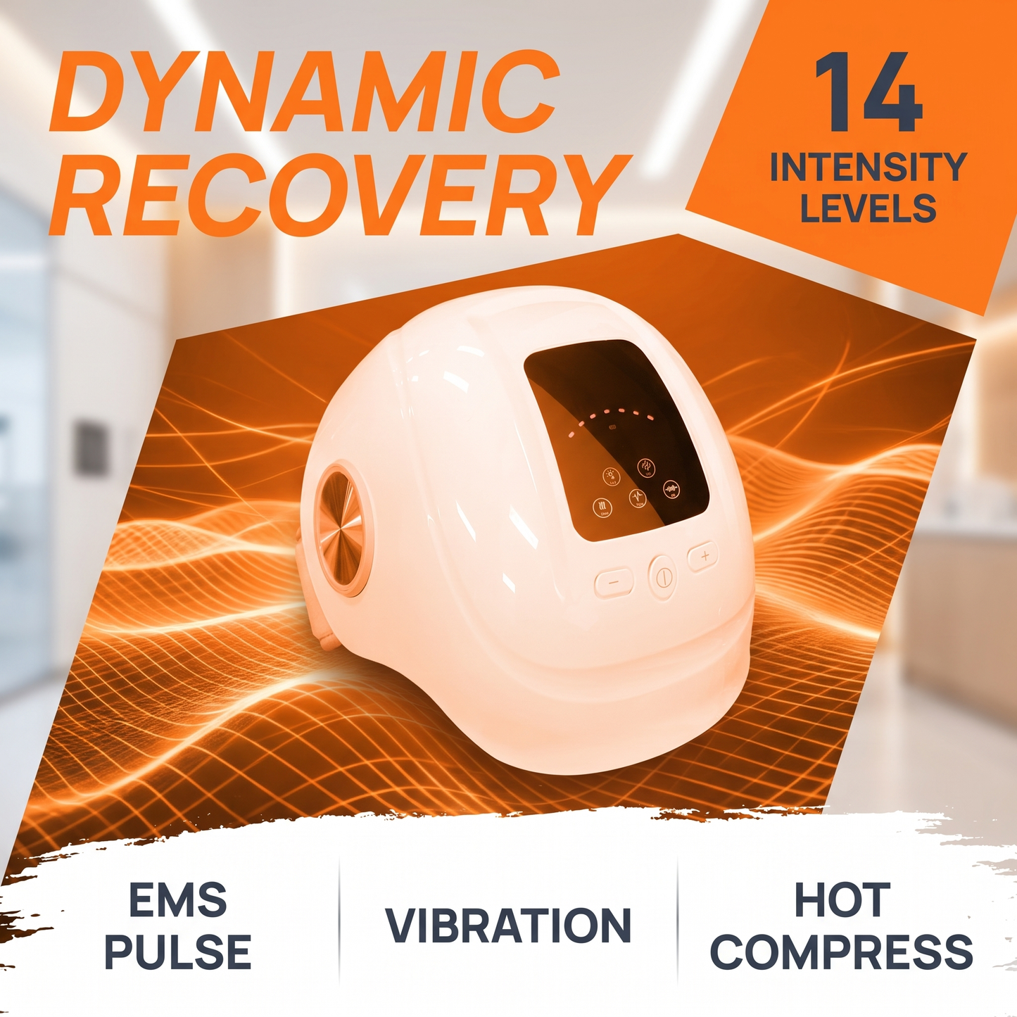 5-in-1 with 8pcs Smart Knee Physiotherapy Massager