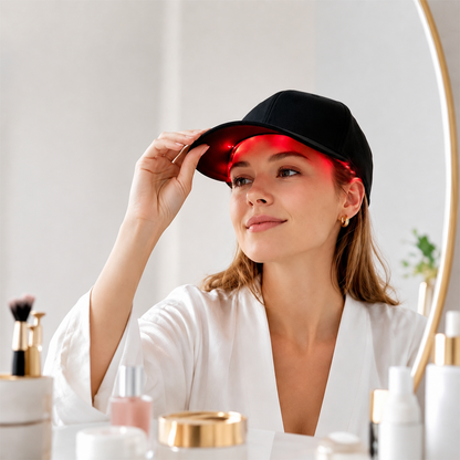 Wireless 168 LED Red & Blue Light Therapy Hair Growth Cap